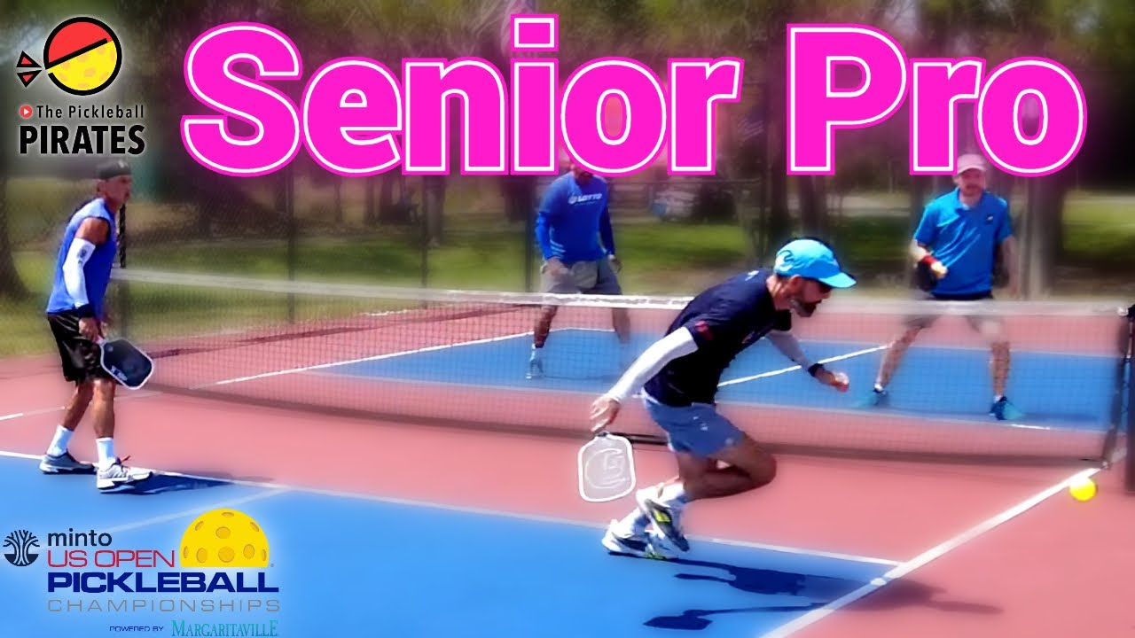 Pickleball US Open 2023 Senior Pro Men's Doubles feat Paul Olin and