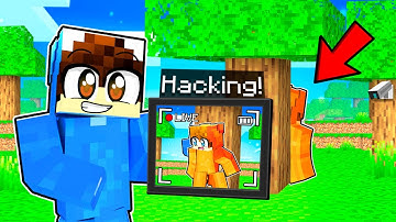 Using Security Cameras To CHEAT In Minecraft Hide And Seek!