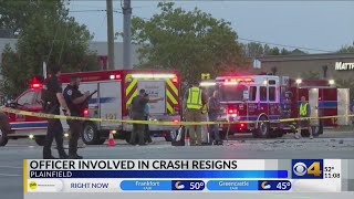Plainfield police officer who crashed into, killed elderly couple during chase resigns