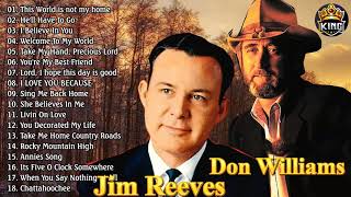 Don Williams, Jim Reeves - Greatest Hits Collection - 70s 80s 90s