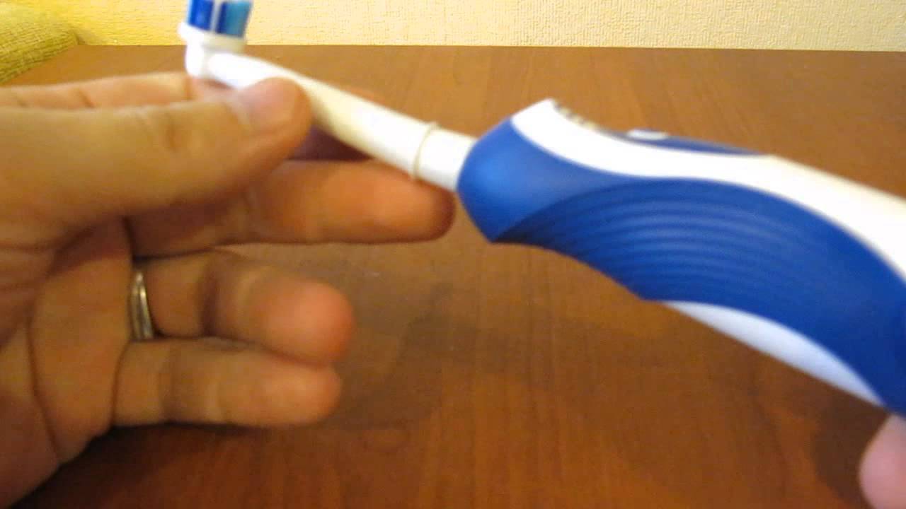 Замена аккумулятора oral b