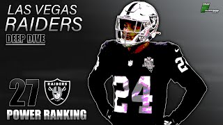 A Deep Dive Into The 2021 Las Vegas Raiders | Power Ranking #27