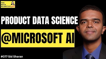 علم داده‌های محصول برای هوش مصنوعی مایکروسافت - سید شاران - برنامه دانشمند داده شماره ۷۷