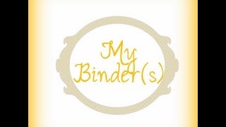 Home Management Binder(s)