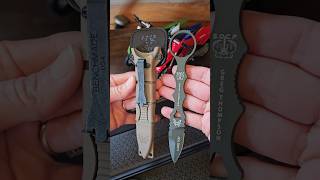 Benchmade SOCP Mini Dagger Custom Ring Knife 🔪🦋🩵 They dont print bad words apparently.