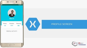 Xamarin Android Tutorial   Design Profile Screen