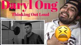 reaction to daryl ong cover thinking out loud