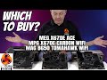 Msi amd motherboards 2024  tomahawk carbon and ace