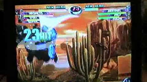 Evo2k5: MagnetoX (W MSS) vs Randy Lew (CableSentCyke) MvC2 semis