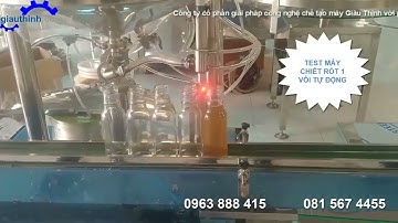 Máy Chiết Rót 1 Vòi Tự Động
