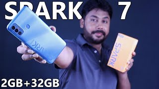 Tecno Spark 7 2GB+32GB Unboxing & Review | Price In Pakistan