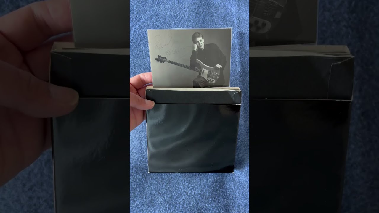 paul mccartney mpl music singles (2点セット) Thank you @paulmccartney, Lee Eastman, Samantha and Steve at