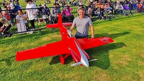 LeVier "COSMIC WIND" RC RACING MONOPLANE -  DLE 120cc FLAT TWIN - WESTON PARK INTERNATIONAL - 2021
