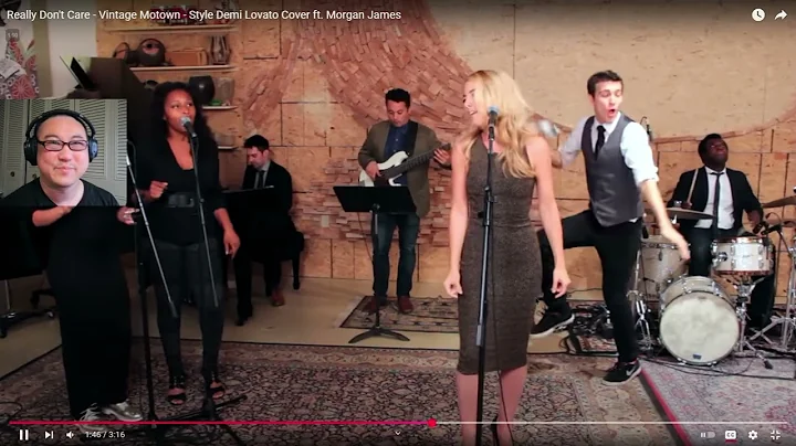 Really Don't Care - Vintage Motown - Style Demi Lovato Cover ft. Morgan James Reaction