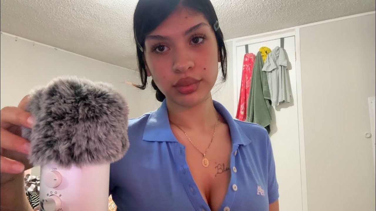 ASMR girl secretly in love helps you sleep (comforting you) 