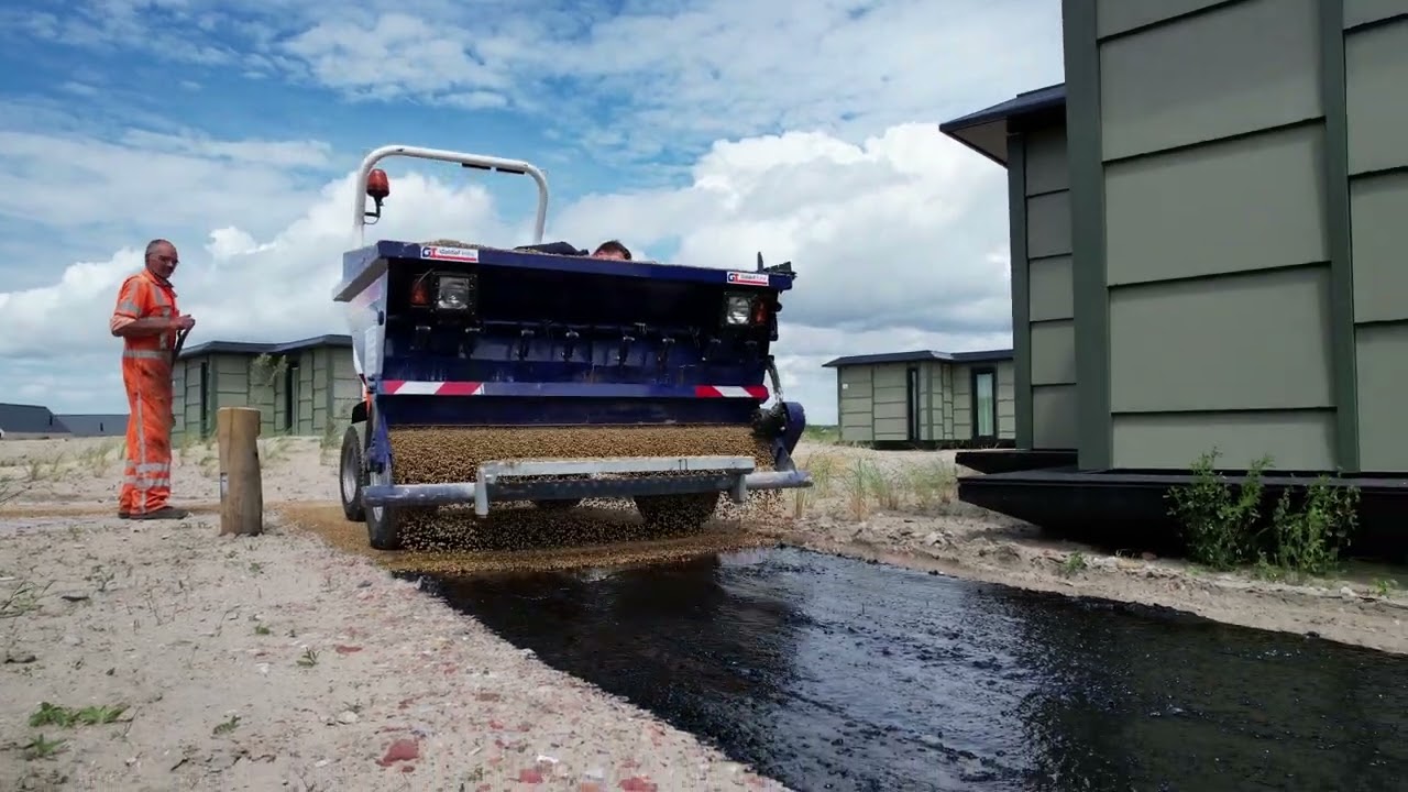 Slijtlagen aanbrengen door Geldof Infra B.V.