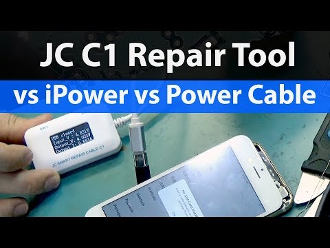 JC C1 Maintenance Box Smart Cable Test Tool vs iPower pro power cable