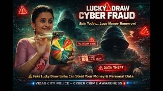 Lottery Scam Alert 🚨 | Don’t Fall Trap – Awareness by Suma Kanakala