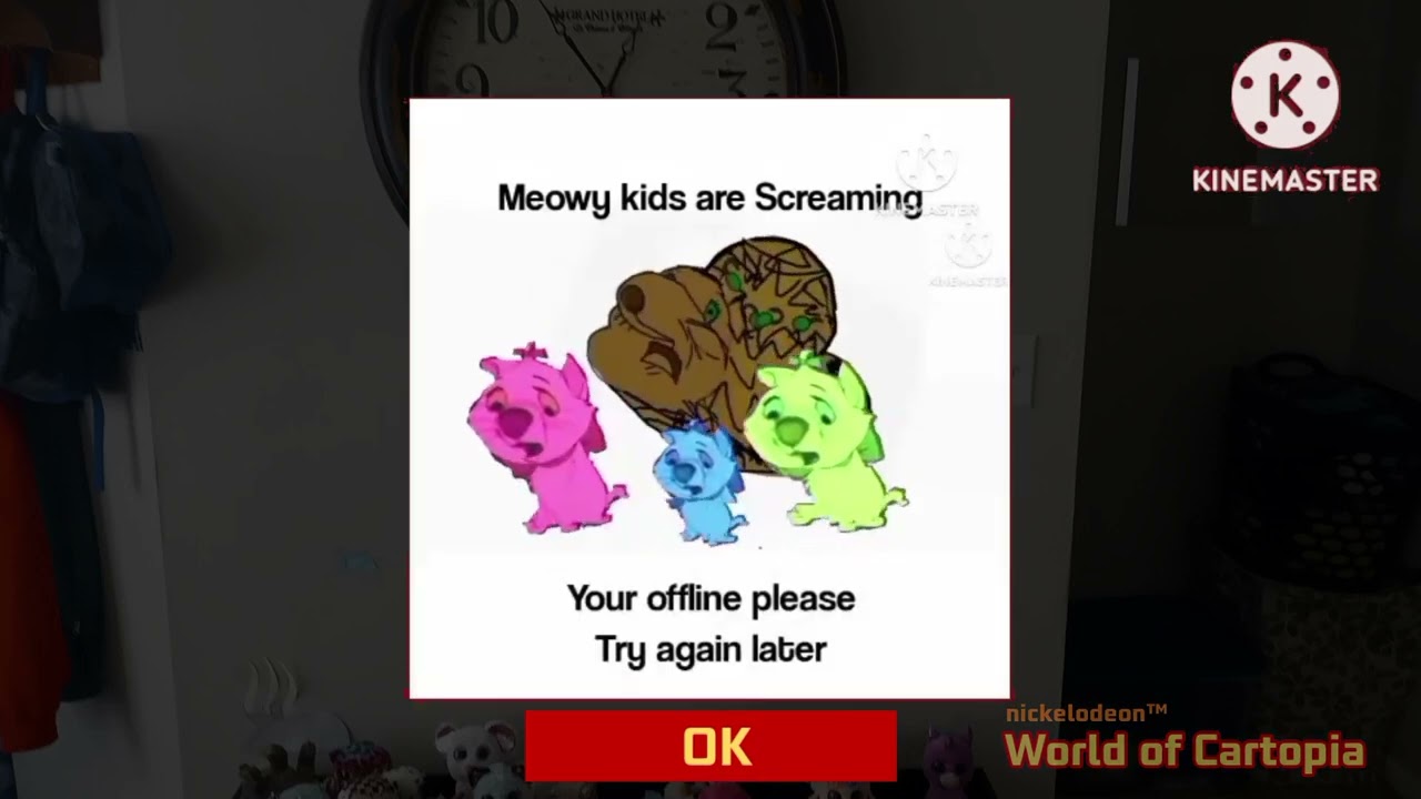 Nickelodeon World of Cartopia No Internet Connection 2018