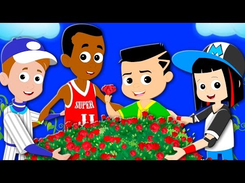 Ringa Ringa Roses | Nursery Rhymes For Kids | Super Star Rangers | Kids Tv Cartoon Videos