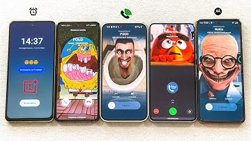 OnePLUS Nord 3 + Z Flip 4 + Nothing 2А + Pixel 8 Pro + Moto Razr 50U Alarm, iCall, TrueCaller