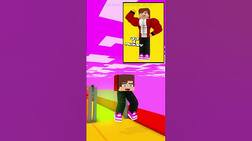 JJ & Mikey and JJ Sister Queen run Challenge MINECRAFT - ANIMATION #animation #shorts #fpyシ