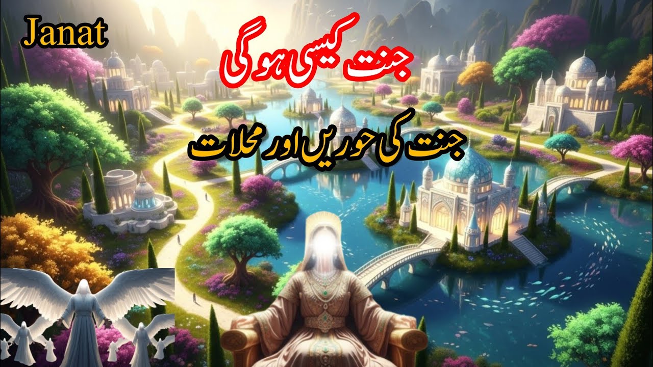 جنت کیسی ہوگی؟ | Jannat Ki Khoobsurat Tasveer |  What Will Jannah Be Like? | Islamic Bayan 
