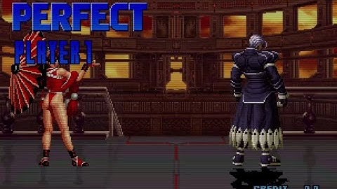 The easiest way to beat Final Boss Original Zero with Mai (PERFECT) | KOF 2001