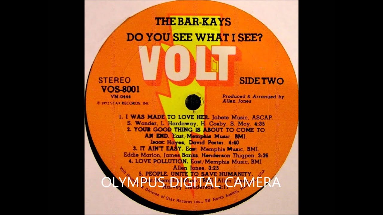 The Bar Kays Your Good Thing Is About To Come To An End YouTube