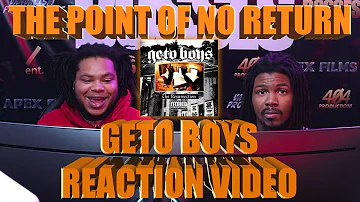First Time Hearing Geto Boys' - Point Of No Return (Reaction Video)