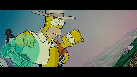 Timon and Pumbaa Interrupt 7 The Simpsons Movie