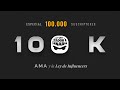 Especial 100.000 suscriptores | AMA y Ley de Influencers