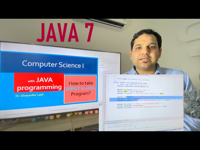 How to take Input in Java Program? | Different Datatype User Input in Java Program - JAVA 7