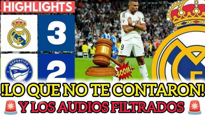 🔴 LO QUE NO SE VIO 🔴 RESUMEN Y GOLES DEL PARTIDO REAL MADRID 3-2 ALAVÉS | LA LIGA 2024