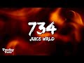 Juice WRLD - 734 (Clean - Lyrics)