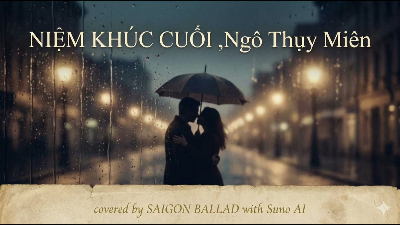 NIỆM KHÚC CUỐI st Ngô thụy Miên, trình bầy bởi SAIGON BALLAD with Suno AI 
