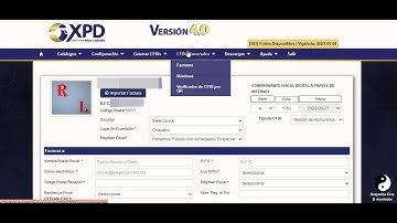 Ingreso con complemento de pago XPD
