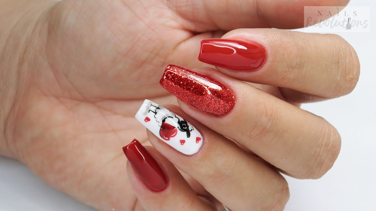 Valentines Nails With Initials Unbelievable nail art designs to make