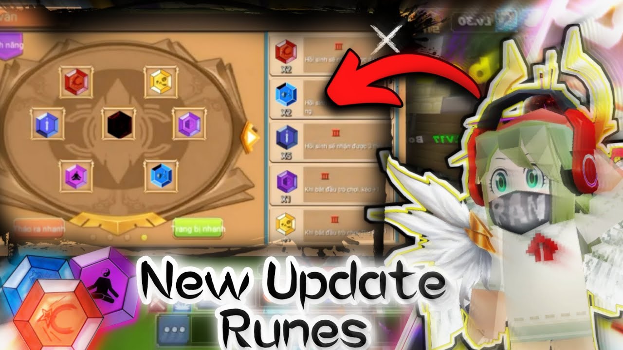 New Update Runes in Blockman Go Bedwars - YouTube