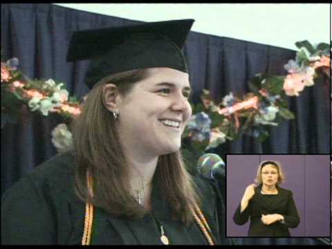 Catherine McCall - 2011 UW-Whitewater commencement...