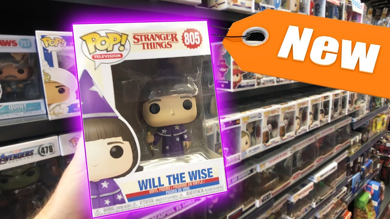 Stranger Things Funko Pops Found at - YouTube