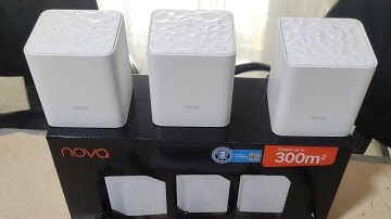 Tenda MW3 WiFi Unboxing (ac 1200 whole Home mesh wifi system)