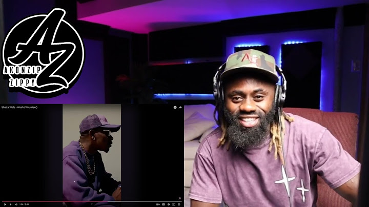 Shatta Wale - Wash (Visualizer) | REACTION!!!