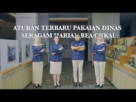 Aturan Terbaru Pakaian Dinas Seragam Harian Bea Cukai