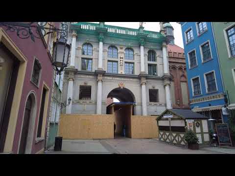 Vidéo: Description et photos du Golden Gate (Brama Zlota) - Pologne : Gdansk