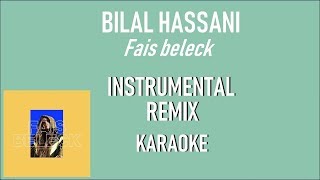 Bilal Hassani - Fais beleck karaoke (instrumental COVER)