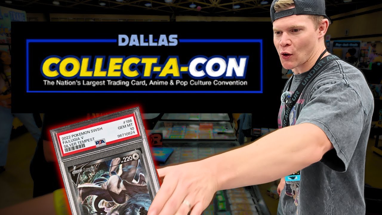HE OFFERED ME $20K FOR TWO CARDS??! Dallas Collect-A-Con Pokémon Vendor POV