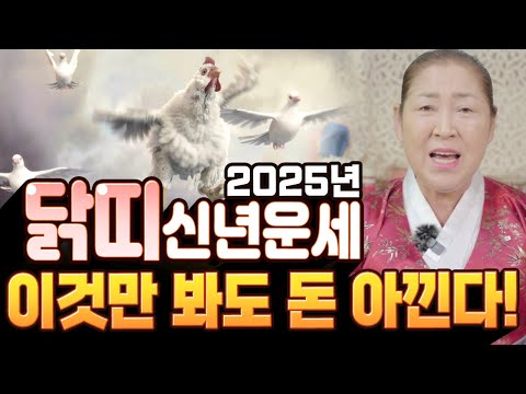 이것만 봐도 신년운세 돈 아낍니다! 태어난 월별로 모두 알려드리는 2025을사년 닭띠운세!