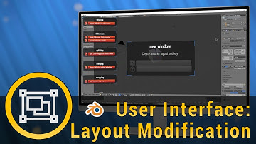 Blender Orientation: User Interface: Layout Modification