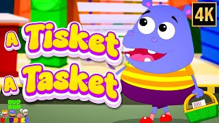 tisket tasket more nursery rhymes childrens